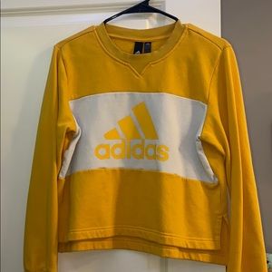 Adidas cropped crewneck